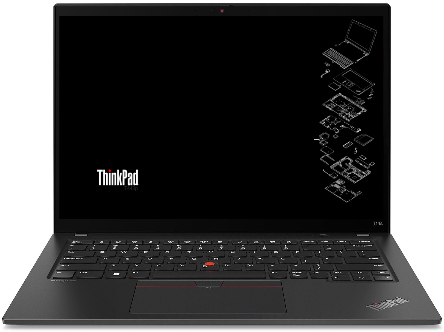 Lenovo ThinkPad T14s Gen 4 (Intel) Touch 14 Black