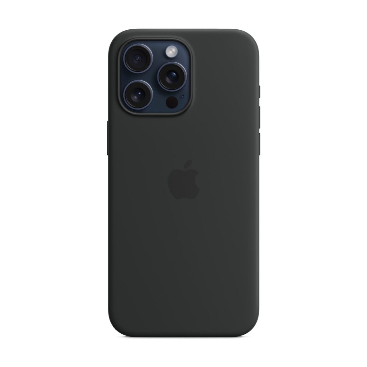 Apple iPhone 15 Pro Max - Silicone Case MagSafe Black