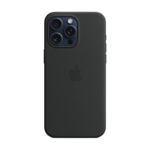Apple iPhone 15 Pro Max - Silicone Case MagSafe Black