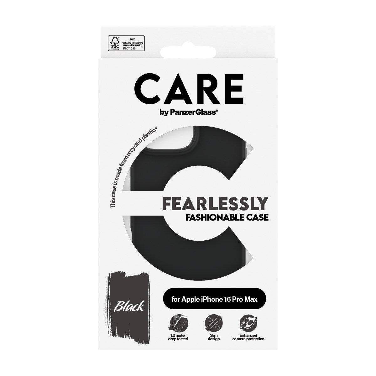 CARE by PanzerGlass iPhone 16 Pro Max skal