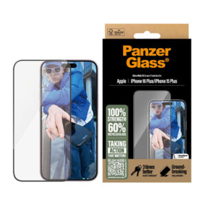 PanzerGlass iPhone 16 Plus / 15 Plus skärmskydd