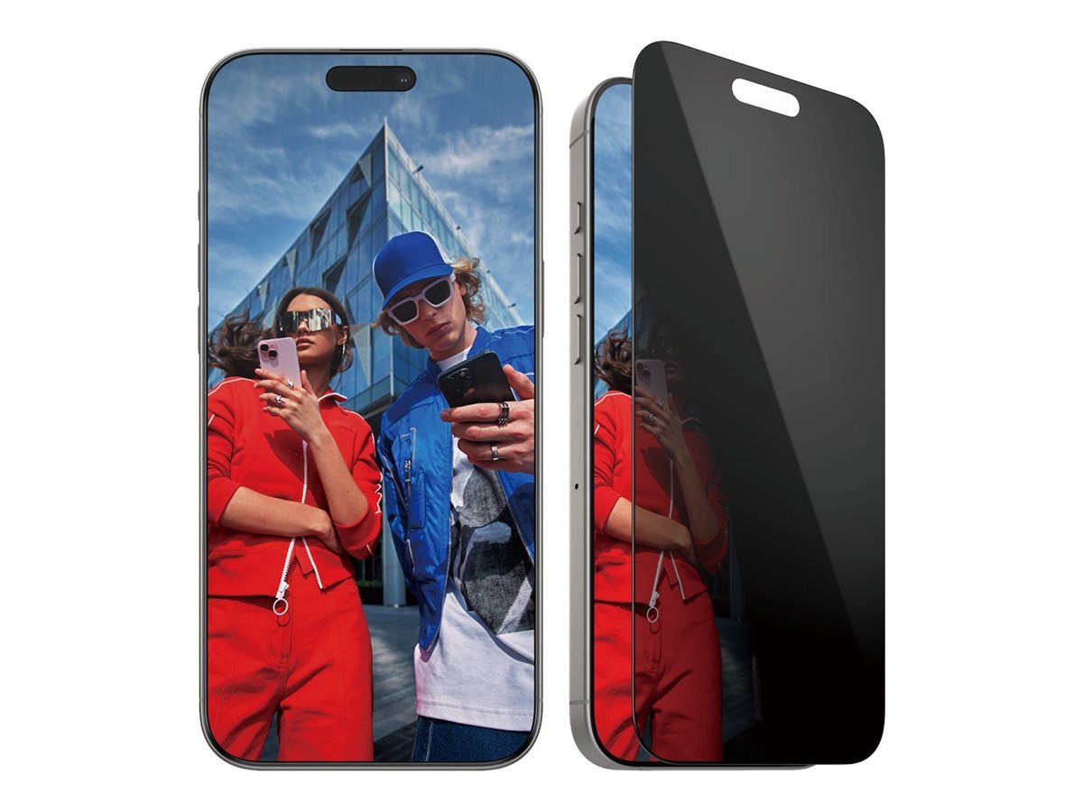 PanzerGlass iPhone 16 Pro Max Screen Protector (Black Frame)