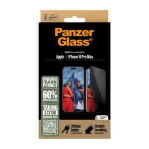 PanzerGlass iPhone 16 Pro Max skärmskydd (Premium)