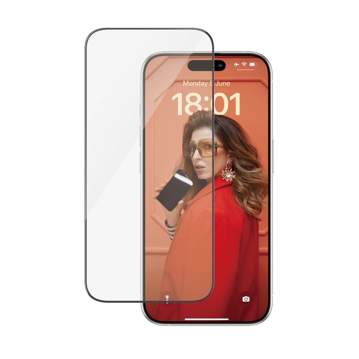 PanzerGlass | Screen Protector | iPhone | iPhone 15 pro | Tempered glass | Clear