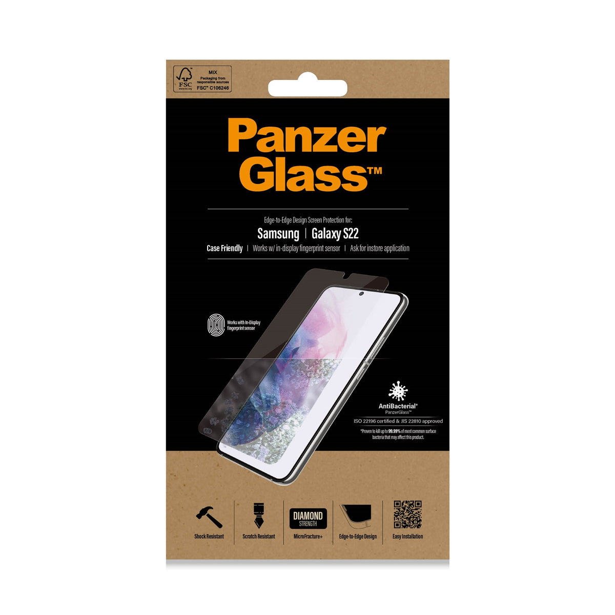 PanzerGlass Samsung Galaxy S22 - Screen Protector