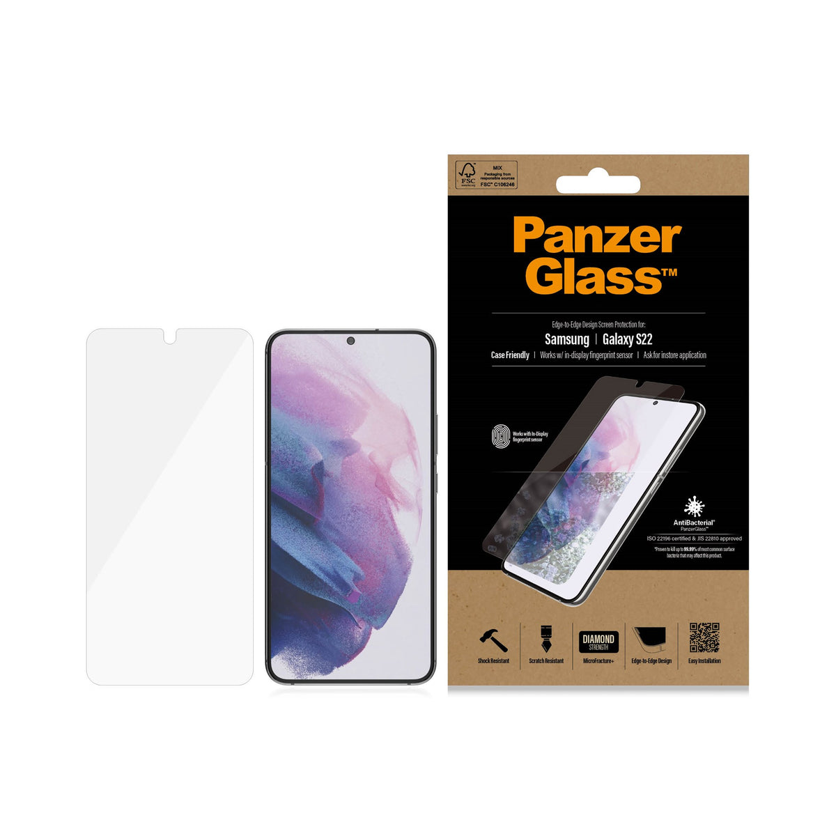 PanzerGlass Samsung Galaxy S22 - Screen Protector