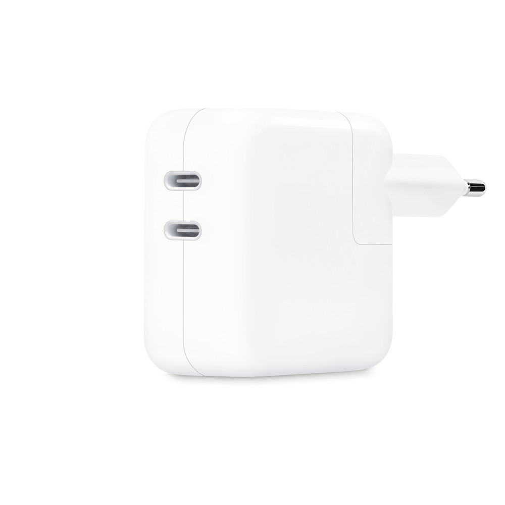 Apple Dual USB-C Power Adapter - 35W + USB-C - Klass B (Hea)